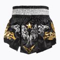 Treniruočių šortai Top King Thai Boxing black/white/gold 2