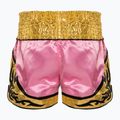 Treniruočių šortai Top King Thai Boxing pink/gold 2