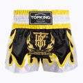 Treniruočių šortai Top King Thai Boxing black/gold/white