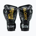 Bokso pirštinės Fairtex Glory Kickboxing Competition Training Boxing black/silver 2
