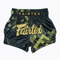 Treniruočių šortai Fairtex Muay Thai S1931 Heart of Gold black/gold