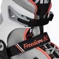 Moteriški riedučiai K2 Freedom Alu 80 W silver 30E0342 5