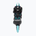 Moteriški riedučiai K2 Alexis 80 Alu grey/cyan 3