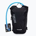 CamelBak Hydrobak Light 2,5 l dviratininko kuprinė su 1,5 l rezervuaru juoda/sidabrinė