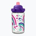 Vaikiškas turistinis butelis CamelBak Eddy+ 400 ml rainbow floral 4