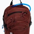 CamelBak M.U.L.E. 12 l dviratininko kuprinė su 3 l talpos pūsle, deginta plyta/juoda 4