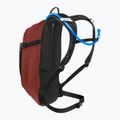 CamelBak M.U.L.E. 12 l dviratininko kuprinė su 3 l talpos pūsle, deginta plyta/juoda 9