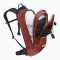 CamelBak M.U.L.E. 12 l dviratininko kuprinė su 3 l talpos pūsle, deginta plyta/juoda 12