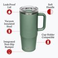 Terminis puodukas CamelBak Thrive Mug Insulated SST 950 ml moss 6