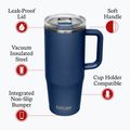 Terminis puodukas CamelBak Thrive Mug Insulated SST 950 ml navy 5