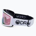 DRAGON DX3 OTG slidinėjimo akiniai balti/šviesiai rožiniai ion 4