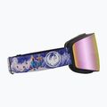 DRAGON PXV dennis renalter/lumalens pink ion/lumalens dark smoke slidinėjimo akiniai 38280/6534232 10