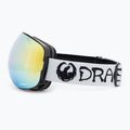 DRAGON X2 classic pilki/lumalens gold ion/amber slidinėjimo akiniai 5