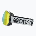 DRAGON X2 classic pilki/lumalens gold ion/amber slidinėjimo akiniai 9
