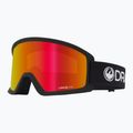 Slidinėjimo akiniai DRAGON DX3 OTG black/lumalens red ion