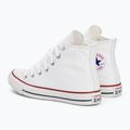 "Converse Chuck Taylor All Star Classic Hi" optiškai baltos spalvos sportbačiai 4