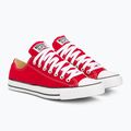 Converse Chuck Taylor All Star Classic Ox raudonos spalvos sportbačiai 4