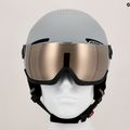 Slidinėjimo šalmas Alpina Arber Visor Q Lite grey matt 7