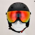 Vyriškas slidinėjimo šalmas 4F M034 deep black 11