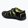 Vaikiškos basutės KEEN Newport H2 black/lime green 3