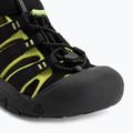 Vaikiškos basutės KEEN Newport H2 black/lime green 7