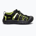 Vaikiškos basutės KEEN Newport H2 black/lime green 2
