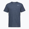 Vyriški marškinėliai Nike Dri-Fit smokey obsidian heather/matte silver