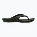 Moteriškos šlepetės per pirštą Crocs Kadee II Flip black 9
