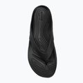 Moteriškos šlepetės per pirštą Crocs Kadee II Flip black 5