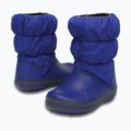 Vaikiški sniego batai Crocs Winter Puff Kids cerulean blue/light grey 2