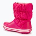 Vaikiški sniego batai Crocs Winter Puff Kids candy pink 3