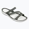 Moteriškos šlepetės per pirštą Crocs Swiftwater Sandal W smoke/white 8
