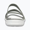 Moteriškos šlepetės per pirštą Crocs Swiftwater Sandal W smoke/white 10