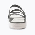 Moteriškos šlepetės per pirštą Crocs Swiftwater Sandal W smoke/white 6