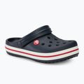 Vaikiškos šlepetės Crocs Crocband Clog Kids navy/red 2