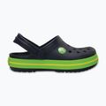 Vaikiškos šlepetės Crocs Crocband Clog Kids navy/volt green 2