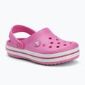 Vaikiškos šlepetės Crocs Crocband Clog Kids party pink 2
