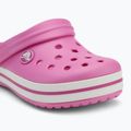 Vaikiškos šlepetės Crocs Crocband Clog Kids party pink 8