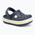 Vaikiškos šlepetės Crocs Crocband Clog Kids navy/citrus 2