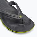 Crocs Crocband Flip šlepetės pilkos 11033-0A1 7