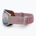 Atomic Count S Stereo slidinėjimo akiniai rose pink/yellow stereo 4