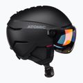 Atomic Savor Visor Slidinėjimo šalmas Nuotrauka juoda 4