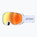 "Atomic Revent Stereo" šviesiai pilki/raudoni slidinėjimo akiniai 5