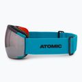 Slidinėjimo akiniai Atomic Redster HD teal blue/silver hd 4
