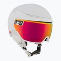 Slidinėjimo šalmas Atomic Revent GT Amid Visor HD white heather/red hd