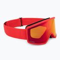 Vaikiški slidinėjimo akiniai Atomic Four Jr Flash red/red flash