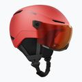 Vaikiškas slidinėjimo šalmas Atomic Revent Visor Jr red/red flash
