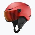 Vaikiškas slidinėjimo šalmas Atomic Revent Visor Jr red/red flash 2