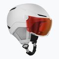 Vaikiškas slidinėjimo šalmas Atomic Revent Visor Jr white heather/red flash