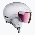 Snieglenčių šalmas Atomic Revent GT Amid Visor HD S2 white heather/pink copper